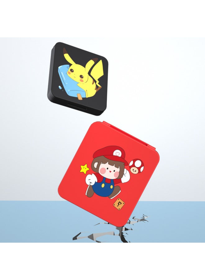 general Nintendo Switch Magnetic Silicone Card Box 12 NS Game Card Storage Box Peripheral Accessories Card Box-Product Color:Mario Jingqi - Image 5