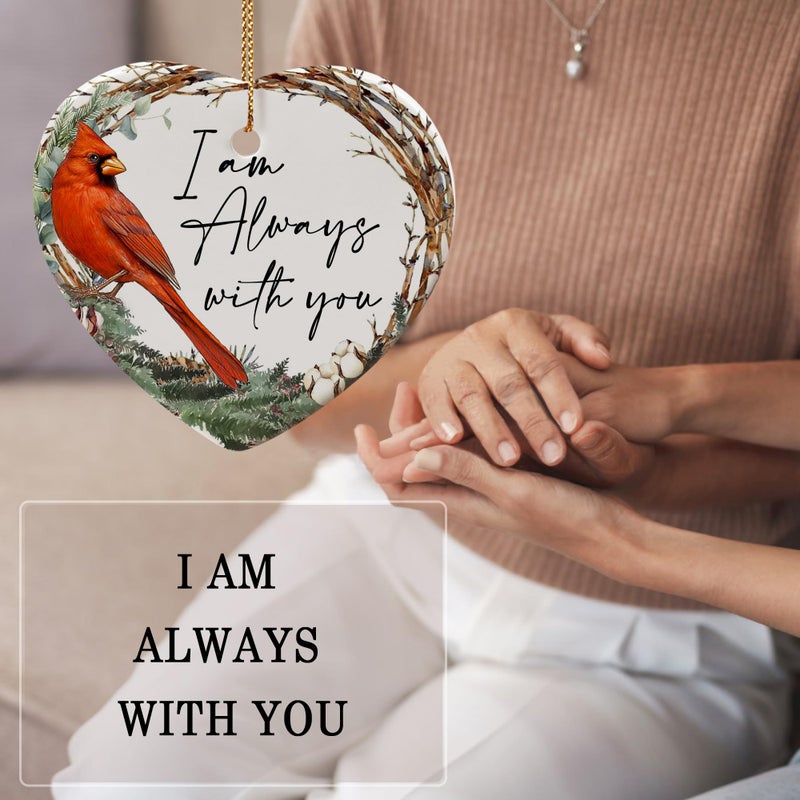 Jocidea Cardinal Ornament Red Bird Christmas Ornament Memorial Gift Gift Gift I Hem Cometer - Image 5