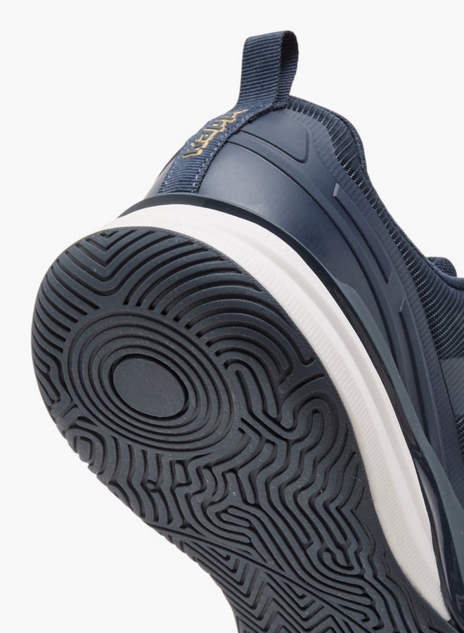 كابا أحذية رياضية رجالية بتفاصيل شعار وإغلاق بمشبك دوار - Image 5