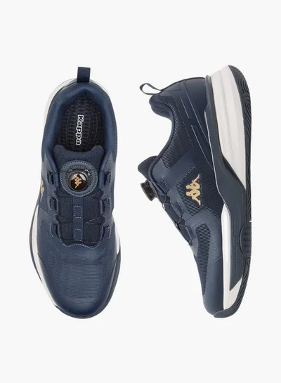 Kappa Men's Logo Detail Sports Shoes with Rotating Buckle Closure