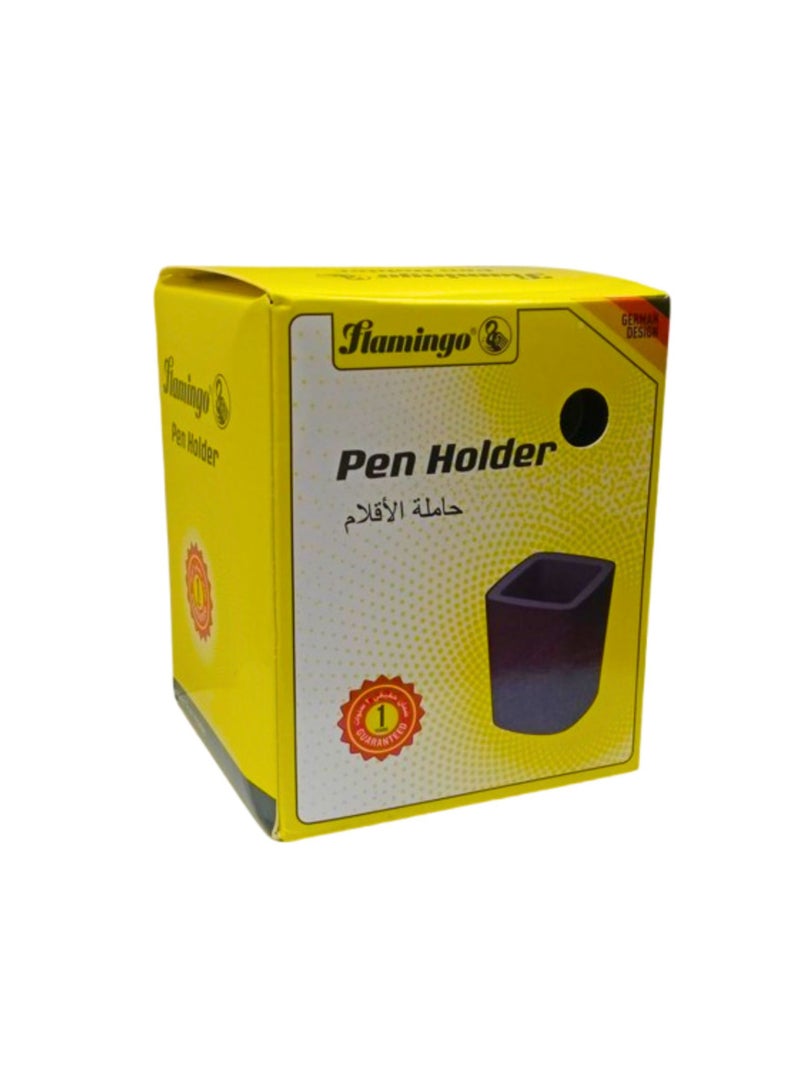 Flamingo Pen Holder Pen Holder Office Desk Pencil Storage Cup Living Room Bedroom Desktop Remote Control Comb Brush Storage Pen Holders Large Capacity Desk Accessories - Image 1