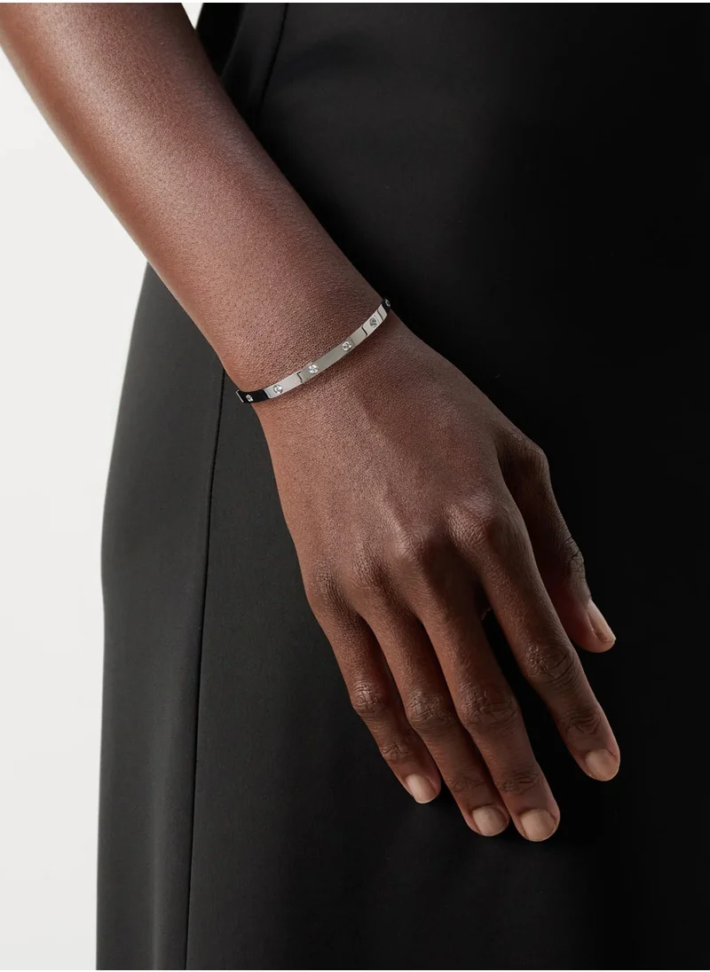 Liu Jo Liu Jo Dusk Silver Bangle - LJ2458