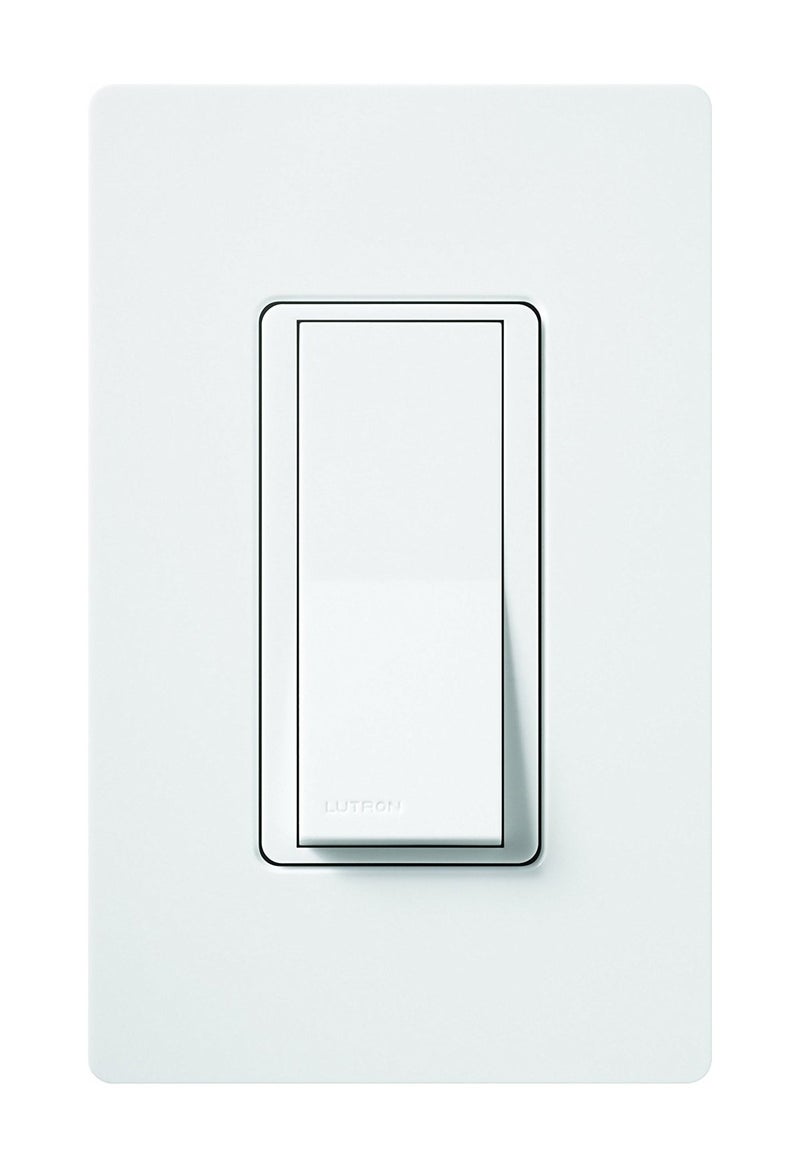 Lutron Claro 15 Amp On/Off 4-Way Switch, CA-4PS-WH, White - Image 2
