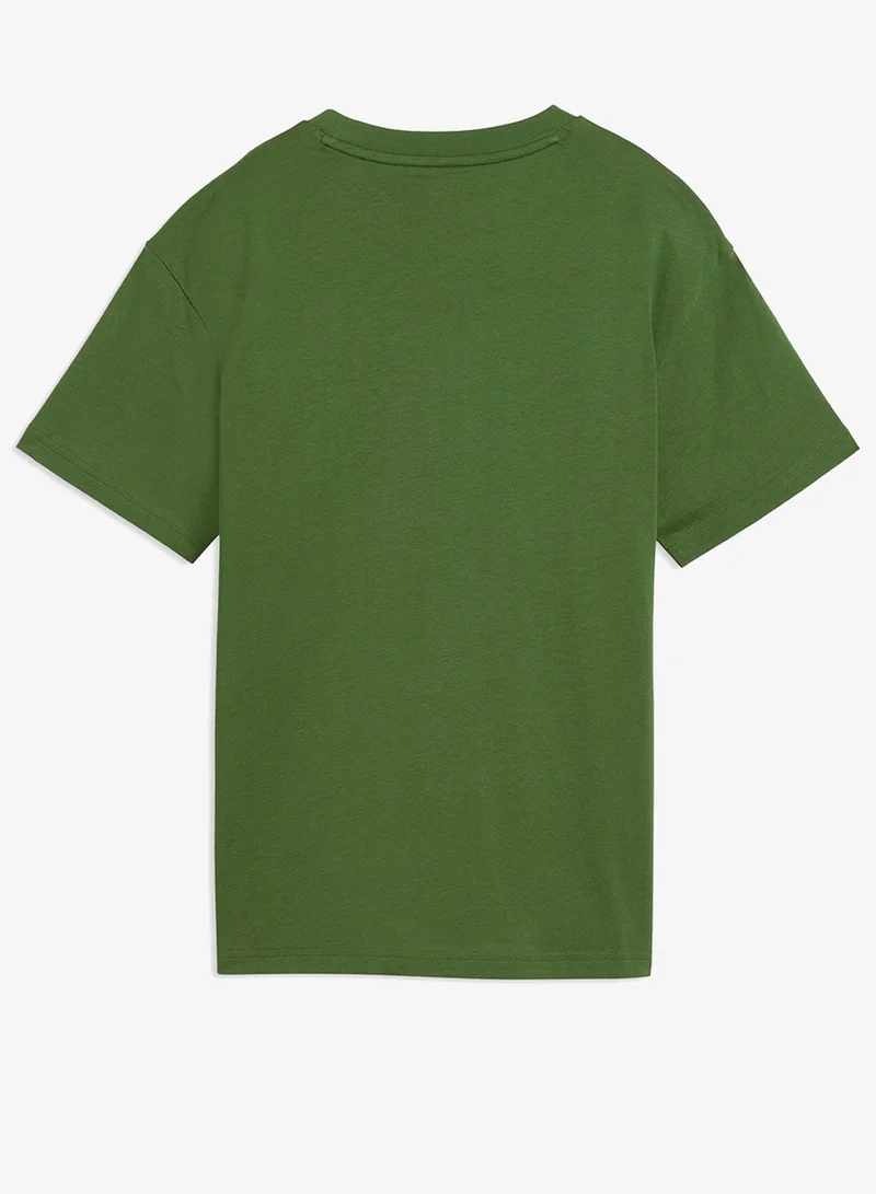 Puma Youth Essential Logo Lab Front Graphic T-Shirt