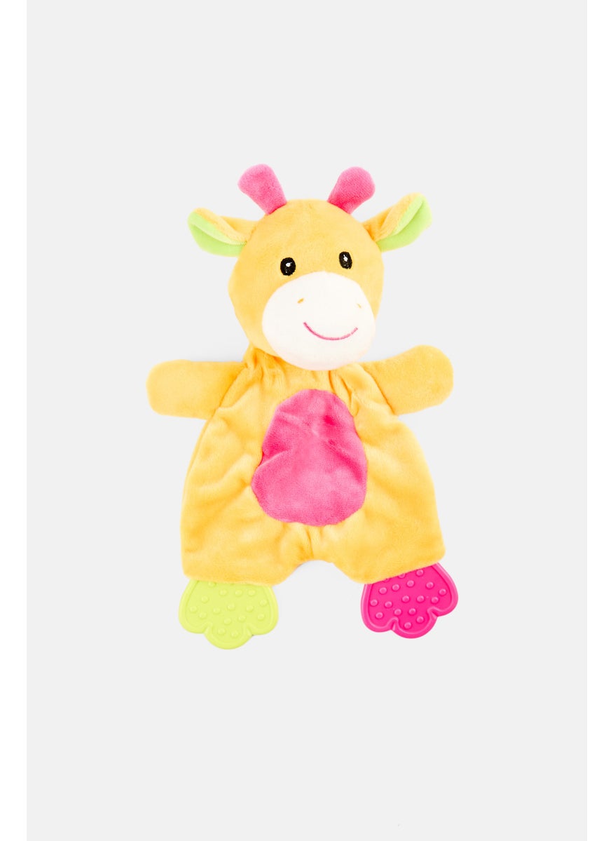 Happy People Teething Ring Cuddly Giraffe Plush Toy  - Image 2
