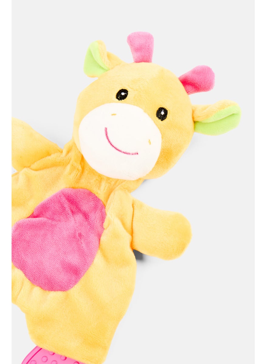 Happy People Teething Ring Cuddly Giraffe Plush Toy  - Image 5