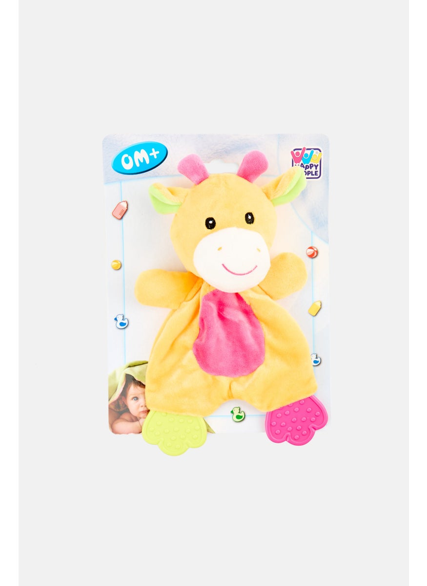 Happy People Teething Ring Cuddly Giraffe Plush Toy  - Image 1
