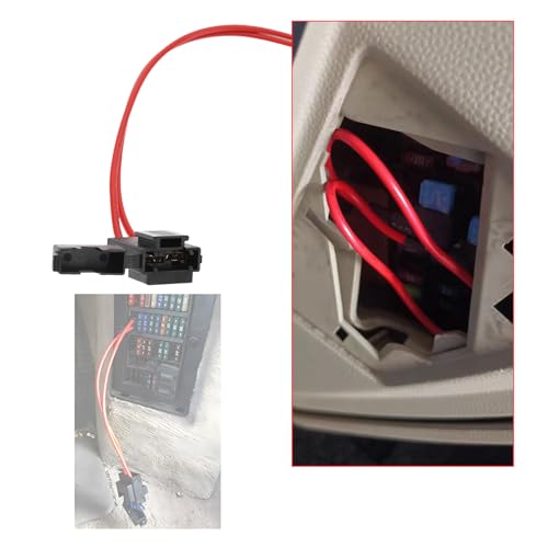 Micro Traders 2pcs Car Fuse Holder Connector 32V 20Amp 16AWG Heavy Duty Wire Extension Small Fuse Holder Connector for Vehicle with 4Pcs 20A Fuses for ATM/APM (23cm, Mini) - Image 3