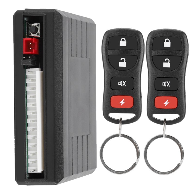 Keyless Entry System Universal Car Keyless Entry Kit - Remote Lock Unlock Trunk Release Car Door Lock Keyless Entry for Vehicles - Image 3
