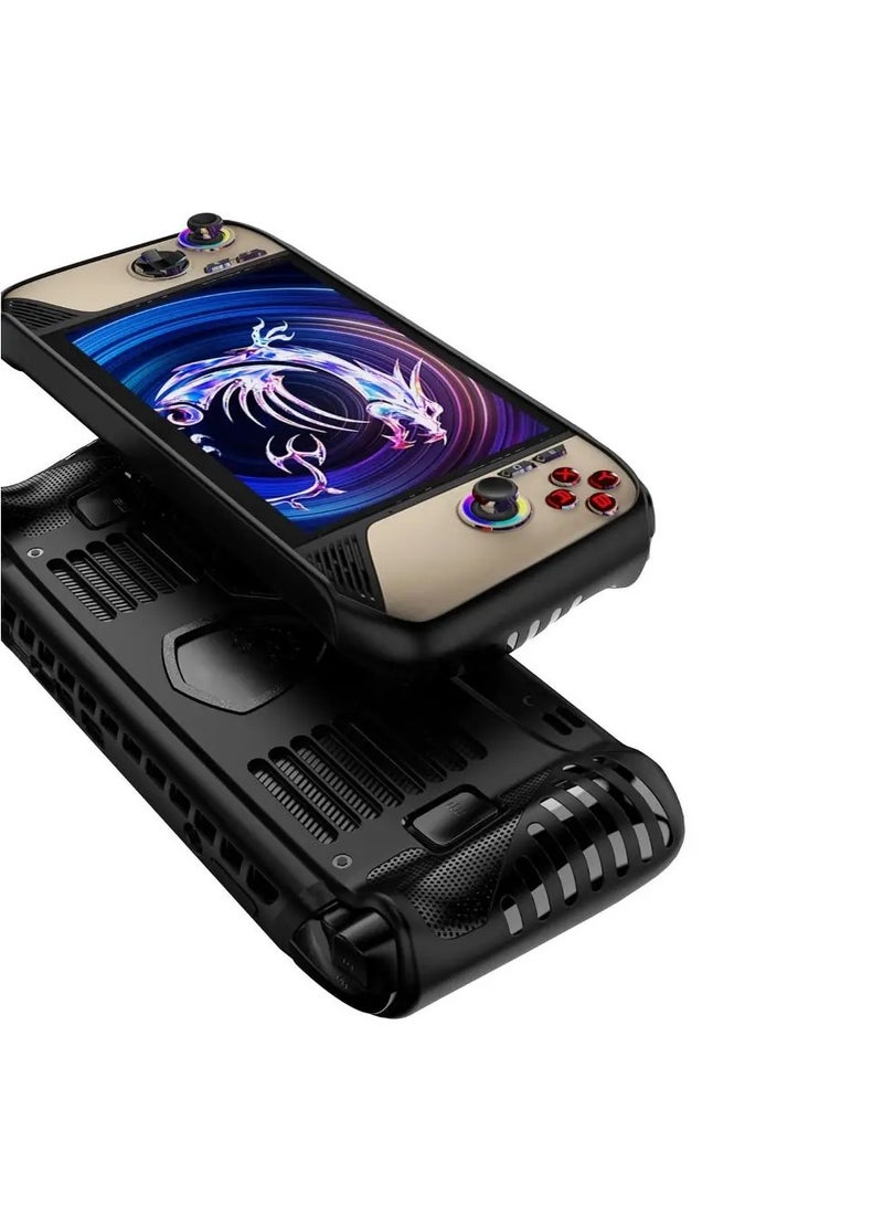 With Kickstand Handheld Soft TPU Case for Claw 8 AI+ Shockproof Protective Cover Anti Slip Ergonomic Compatible with MSI Claw 8AI+ 2025 Protective Cover Game Machine Accessories  - Image 5