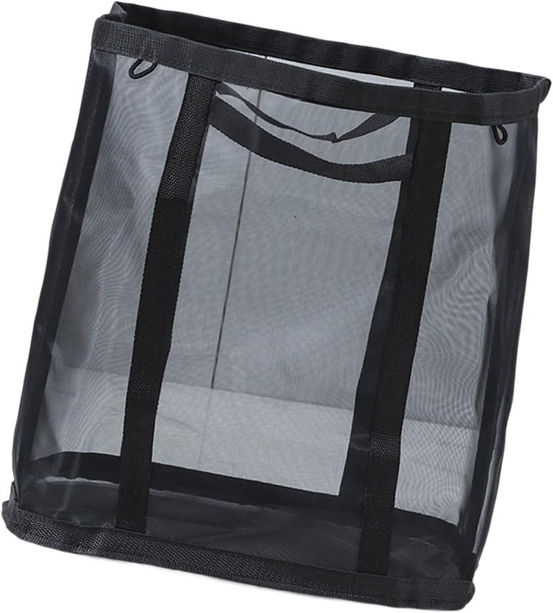 Large Capacity Foldable Laundry Hamper with Handle Breathable Meshes Organiser for Home Storage and Organization - Image 1