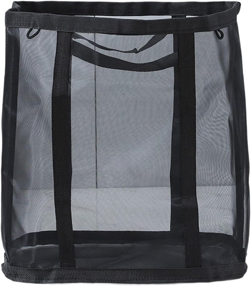 Large Capacity Foldable Laundry Hamper with Handle Breathable Meshes Organiser for Home Storage and Organization - Image 4