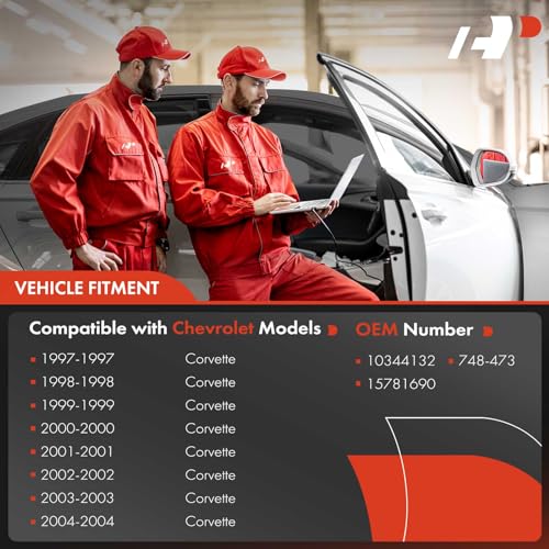 A-Premium Electric Power Window Regulator with Motor Compatible with Chevrolet Corvette 1997-2004 Front Right Passenger Side - Image 2