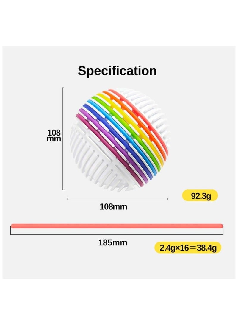 general Sensory Fidget Board Ball Toy, Activity Board, Split Design Rubber Ropes for Stress Relief, Focus, and Cognitive Development,Perfect for ADHD, Autism, Anxiety Relief & Occupational Therapy With 13 Strings - Image 2