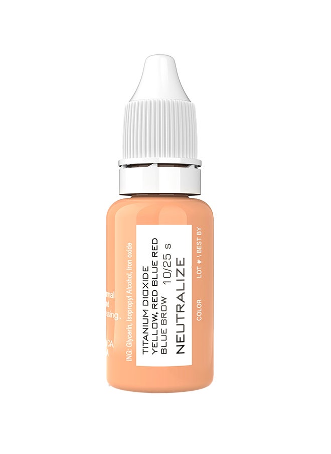 Biotouch Microblading Pigment No Mixing Eyebrow Pigment For Shading Hair Stroke  Blue Brow Neutr Micropigment  - Image 1