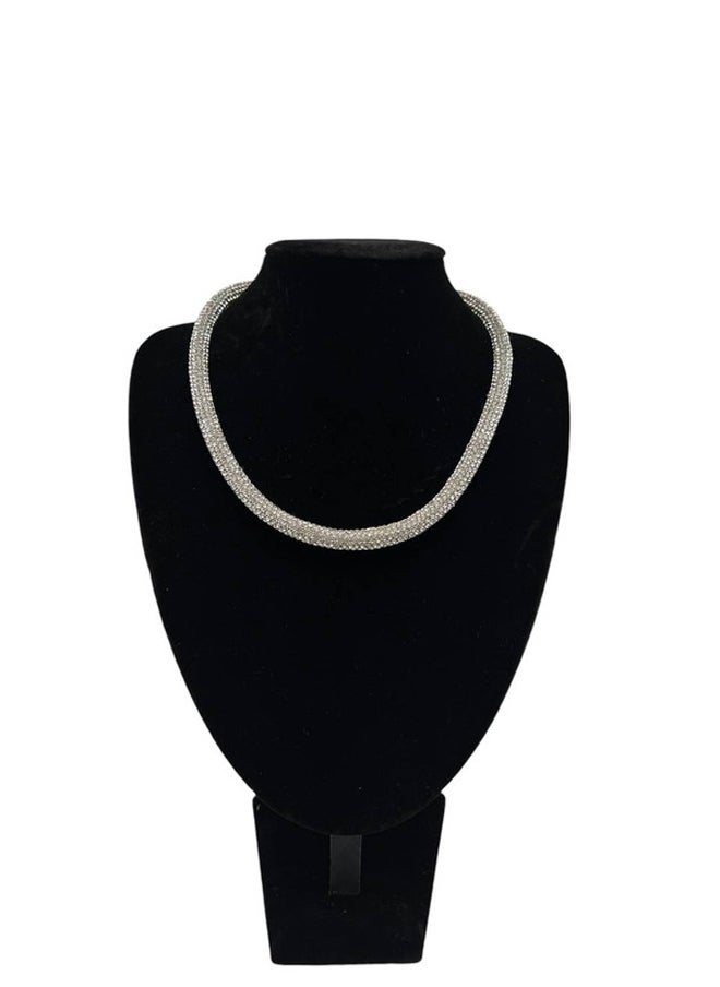 FLUFFY Plated Fashion Necklace Set 