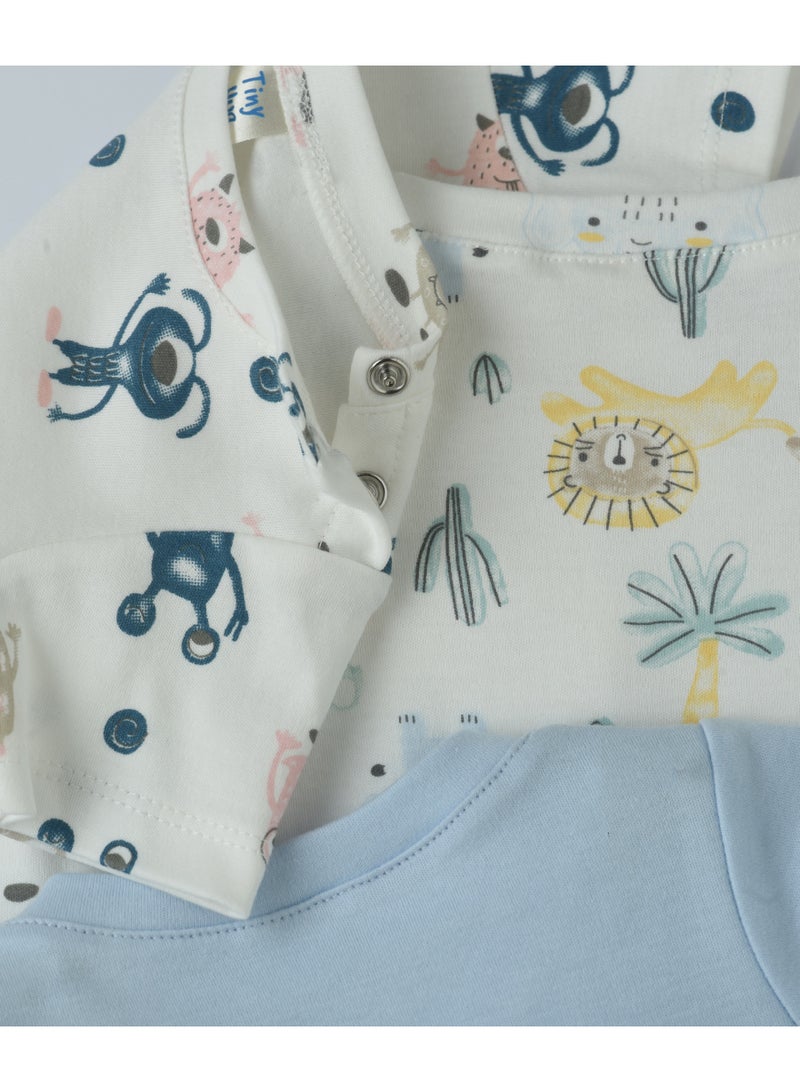 Tiny Hug NEWBORN BOYS BODYSUIT PACK OF 3 - Image 5