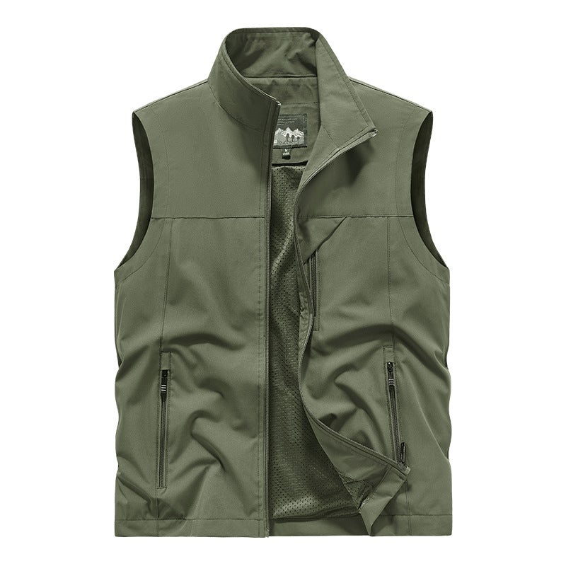 New Vest Men'S Outdoor Leisure Youth Pography Fishing Vest Vest Sports Jacket Men'S Wear - Image 5