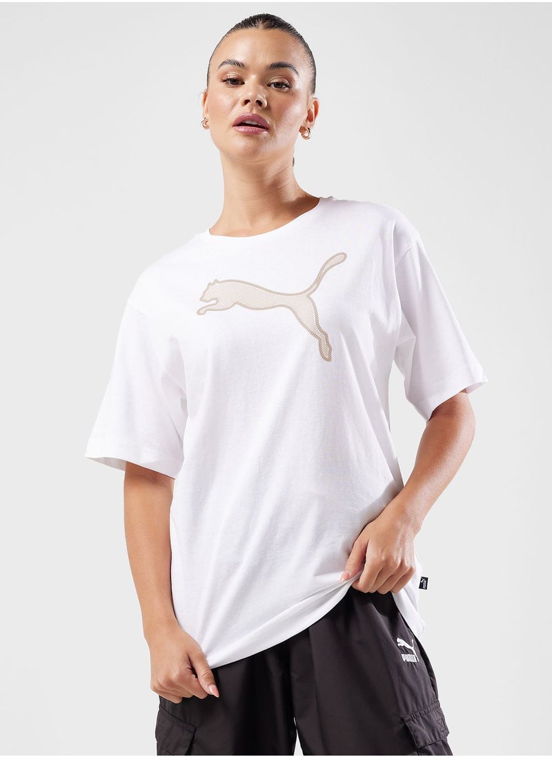 PUMA - Her Graphic T-Shirt - Image 1