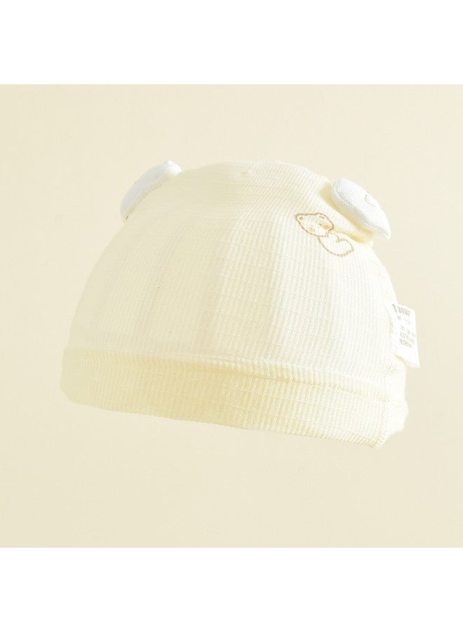 Bumblebee Newborn Cotton Delivery Room Baby Cap - Soft Cranial Protection Hat, Adorable 3d Windproof Outdoor Infant Hat - Image 2