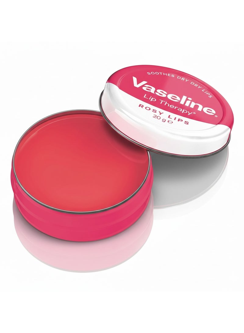 Vaseline Rosy Lips Lip Therapy – Moisturizing Tinted Lip Balm – 20g - Image 2
