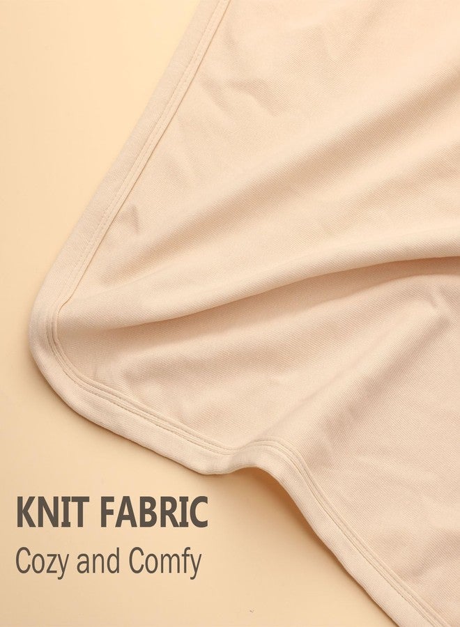 Breling 2 Pcs Cotton Hooded Baby Towels 32 x 32 Inch Newborn Bath Towel for Baby Girl Infant Toddler Soft Absorbent Unisex Registry Gift(Classic Style) - Image 3