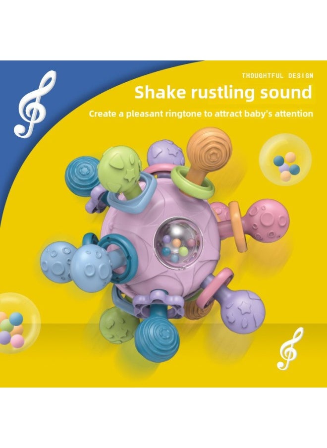 Generic - Explosions Space Manhattan Hand Grab Ball Baby Toy Puzzle Early Education Baby Grab Training 4 Grinding Gum-Color:Little Bear Spinner - Image 1