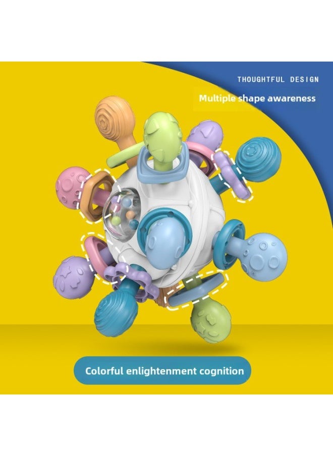Generic - Explosions Space Manhattan Hand Grab Ball Baby Toy Puzzle Early Education Baby Grab Training 4 Grinding Gum-Color:Little Bear Spinner - Image 1