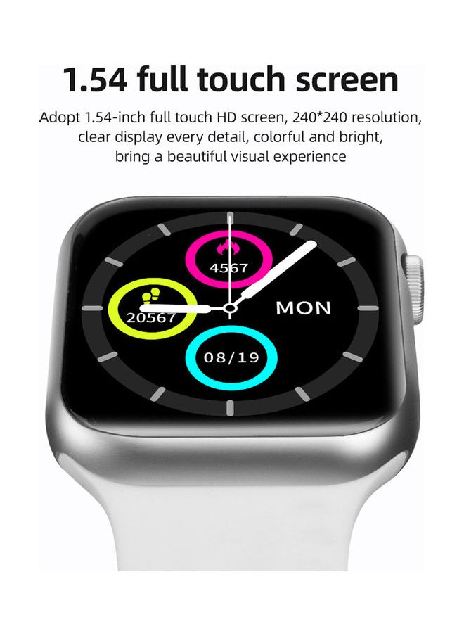 Generic - Global Version T500 PLUS Full Touch Screen Smartwatch Compatible With Android iOS Phones Rose Gold - Image 1