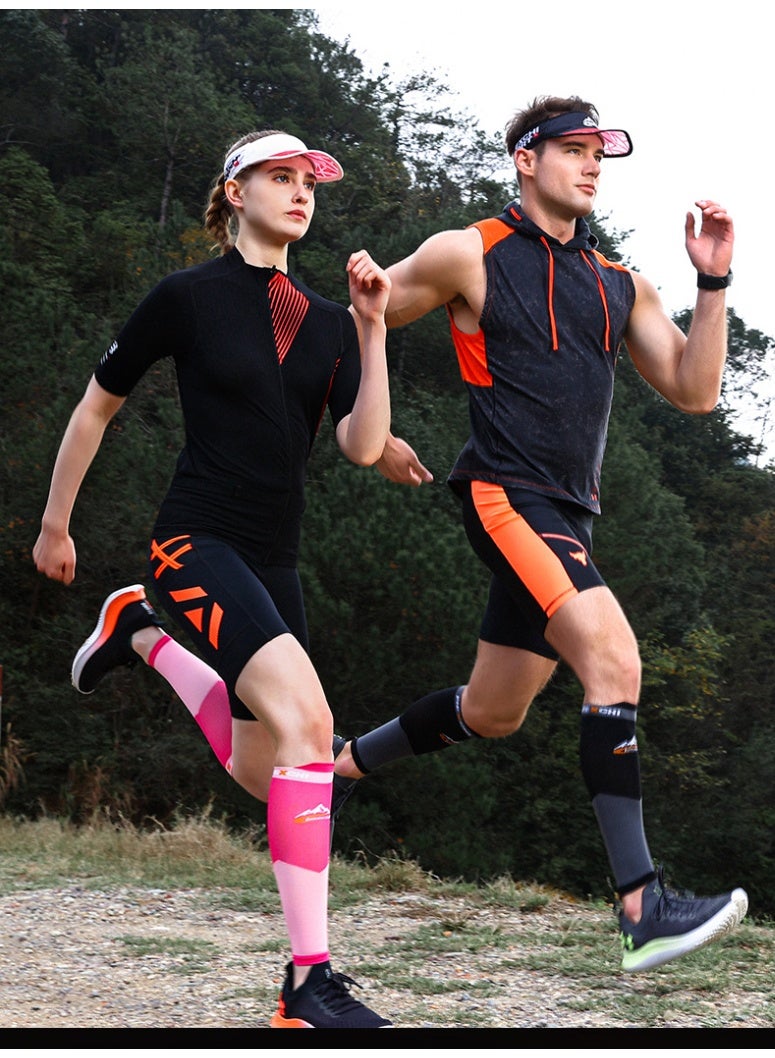 REXCHI Calf Compression Sleeves for Men and Women - Leg Compression Sleeves - Calf Support, Cycling Leg Warmers, Marathon Football Runners Muscle Compression Calf Compression Knee Socks (Size S) - Image 2