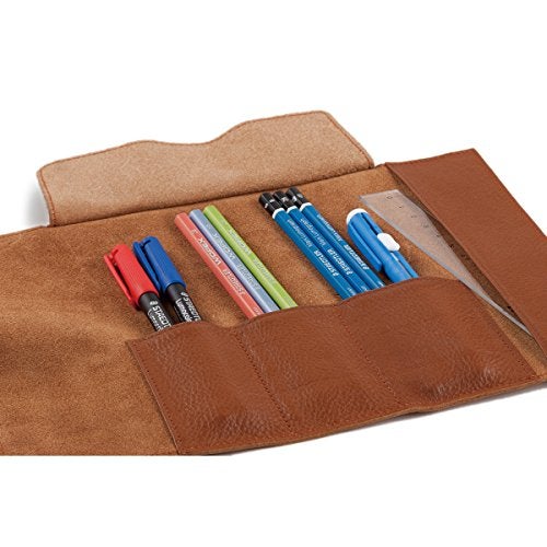 STAEDTLER Pencil Case Leather Leather Pencil Case Brown 900 LC-CA - Image 2