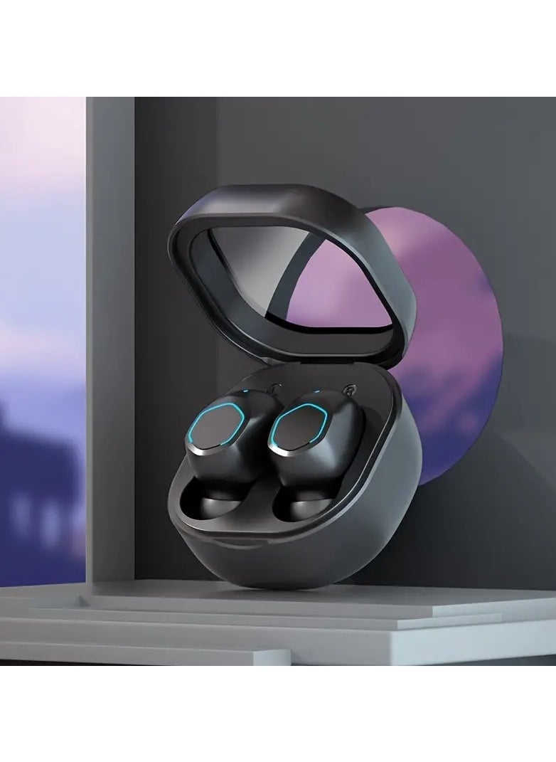 Home Clearance Sale - Wireless In-Ear Earbuds Lightweight - Transparent Flip Cover Wireless In Ear Headphones for Sports Long Standby Time TWS Earphones HIFI Noise Reduction Comfortable for Gaming/Jogging/Sports with USB C - Image 1