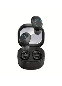 Wireless In-Ear Earbuds Lightweight - Transparent Flip Cover Wireless In Ear Headphones for Sports Long Standby Time TWS Earphones HIFI Noise Reduction Comfortable for Gaming/Jogging/Sports with USB C