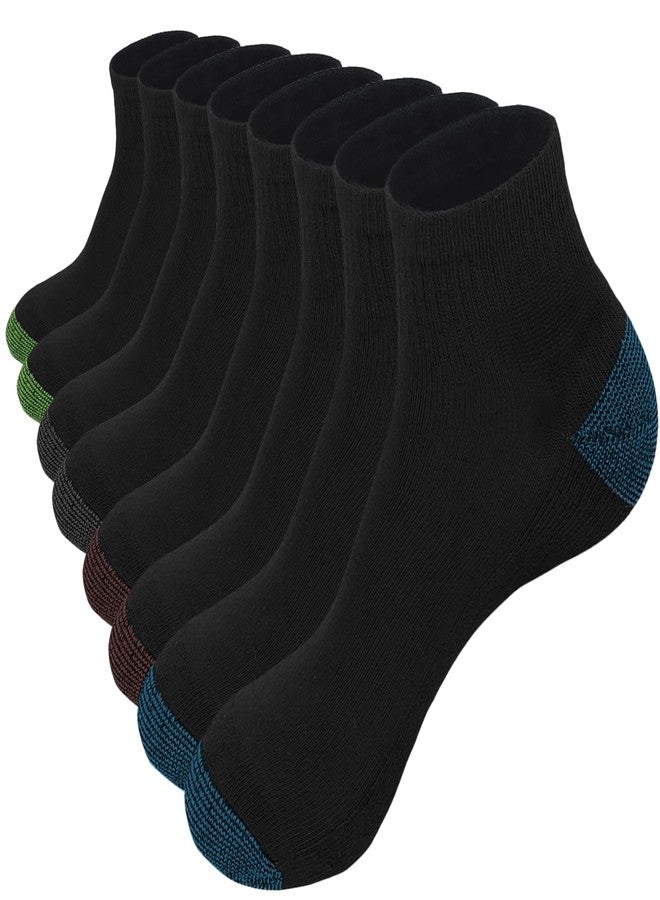 Glory Max 12 Pairs Men's Performance Cotton Cushioned Athletic Ankle Socks (as1, numeric, numeric_10, numeric_13, regular, regular) - Image 1