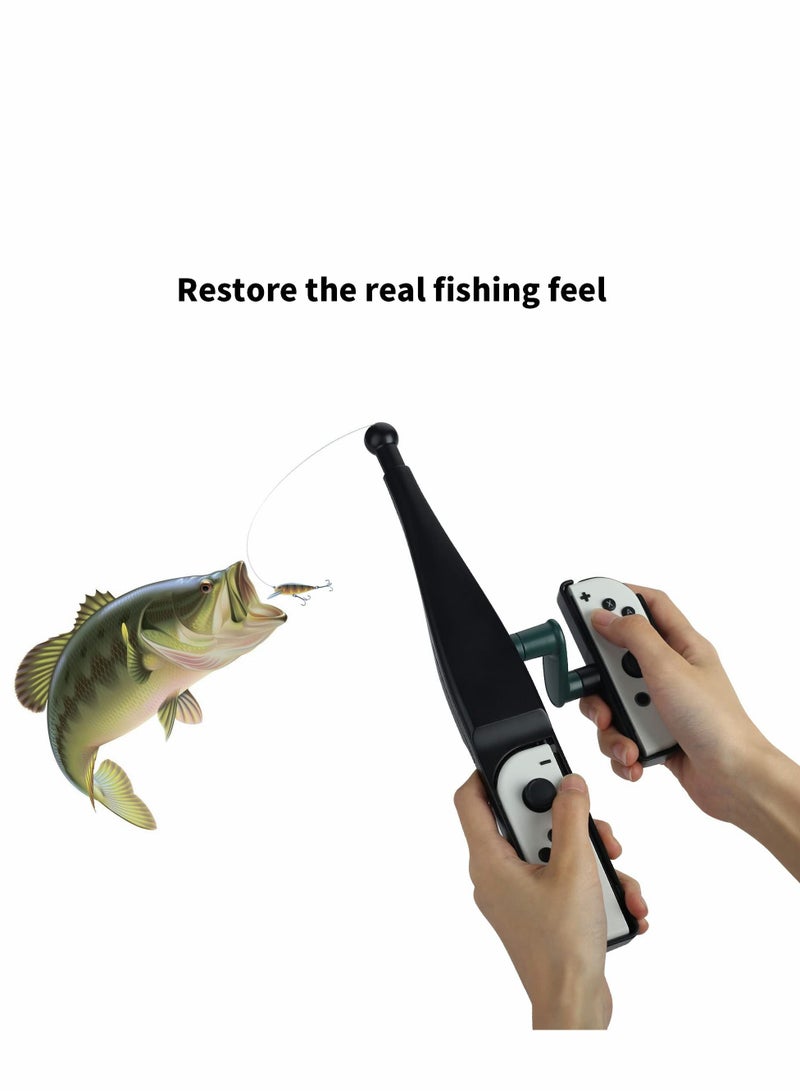 Excefore Fishing Rod Compatible with Joy Con, Fishing Game Kit compatible Nintendo Switch OLED Bass Pro Shops - the Strike Championship Edition and Legendary Standard  - Image 4