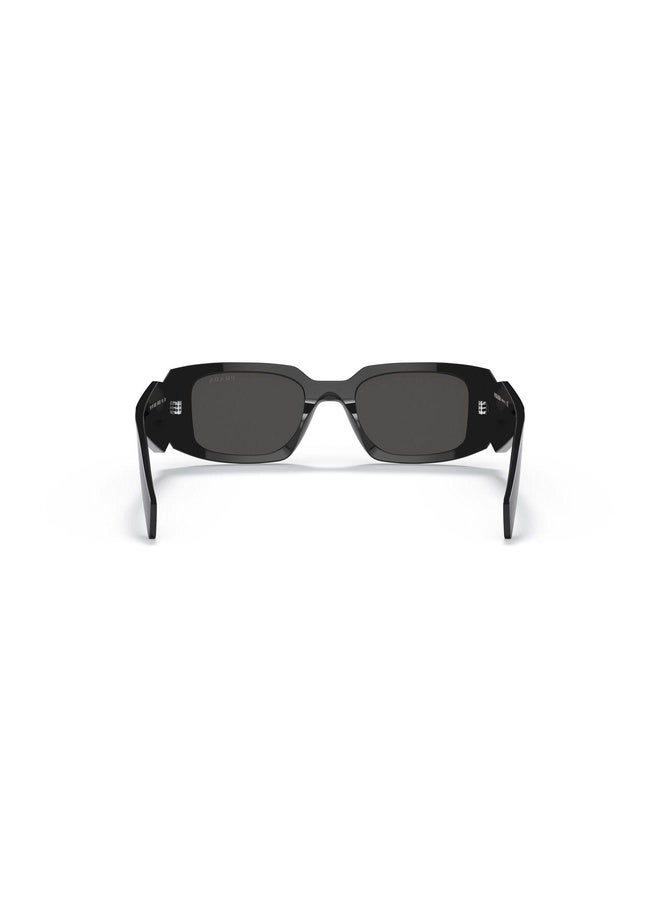 PRADA Woman RECTANGLE  SUNGLASSES- PR 17WS - lense size:49mm - BLACK - Image 2