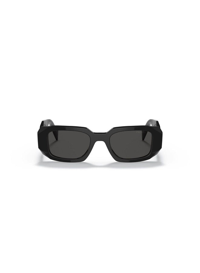 PRADA Woman RECTANGLE  SUNGLASSES- PR 17WS - lense size:49mm - BLACK - Image 5