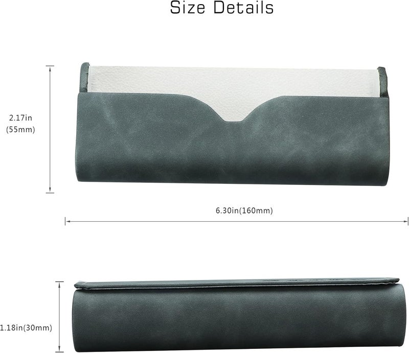 VisionGlobal Hard Shell Eyeglass Case for Eyeglasses and Sunglasses for Men/Women and Kids - Image 3