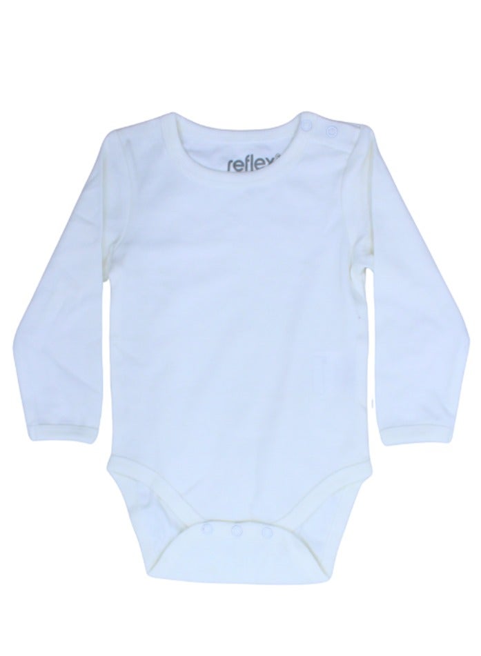 REFLEX 100% Super Soft Cotton, Full Sleeves Romper/Bodysuit, for New Born  - Image 1