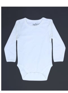 REFLEX 100% Super Soft Cotton, Full Sleeves Romper/Bodysuit, for New Born  - Image 2
