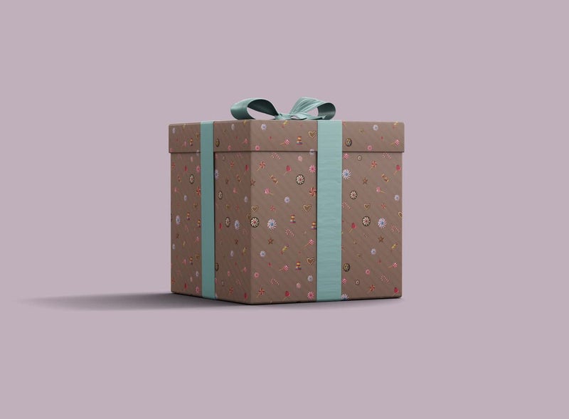 Dovetail Candylicious Kids Gift Wrapping Paper Pack of 10 Sheet - Image 5