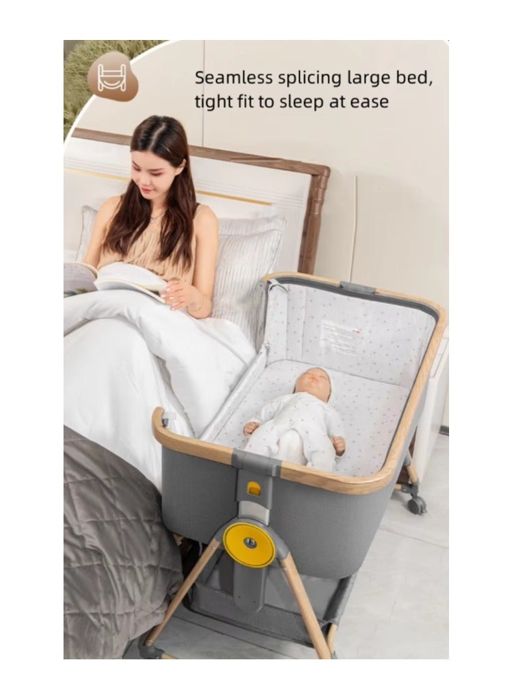 A crib for babies next to the mother's bed - Image 3