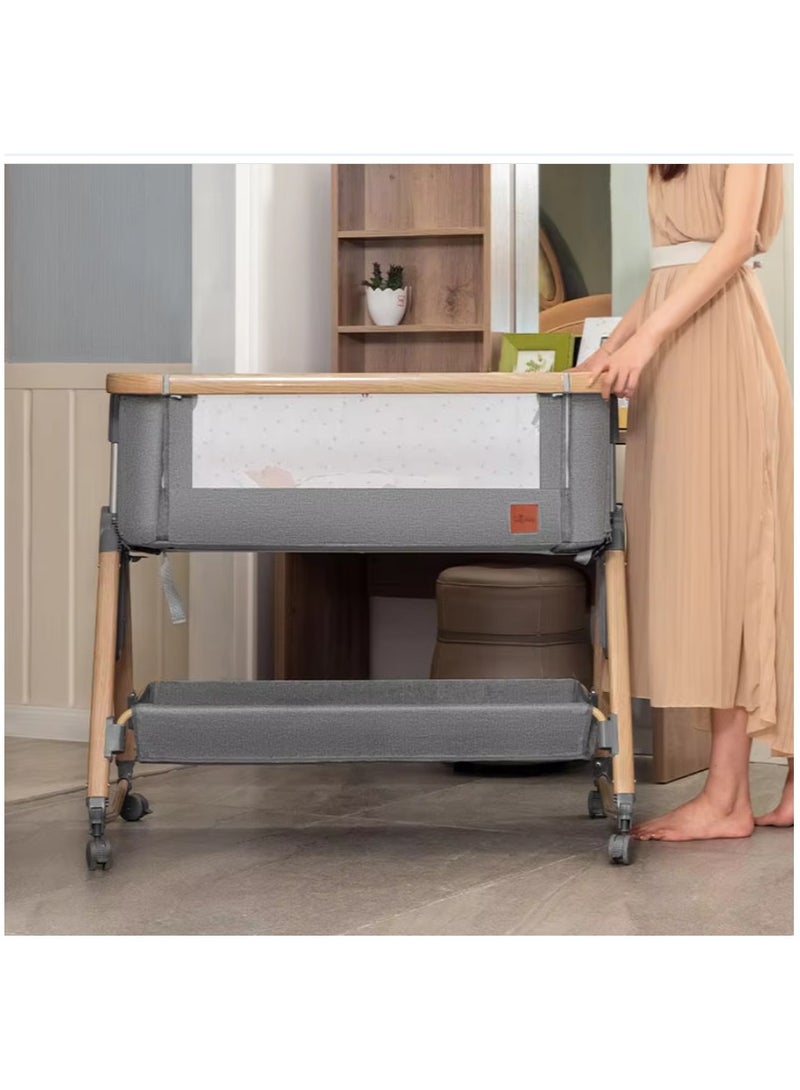 A crib for babies next to the mother's bed - Image 2