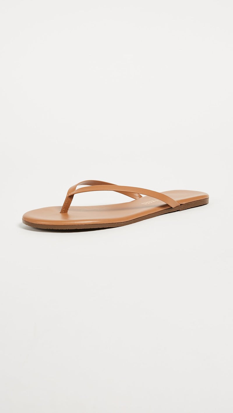 TKEES Women's Foundations Flip Flop, Au Naturale, 8 M US - Image 5