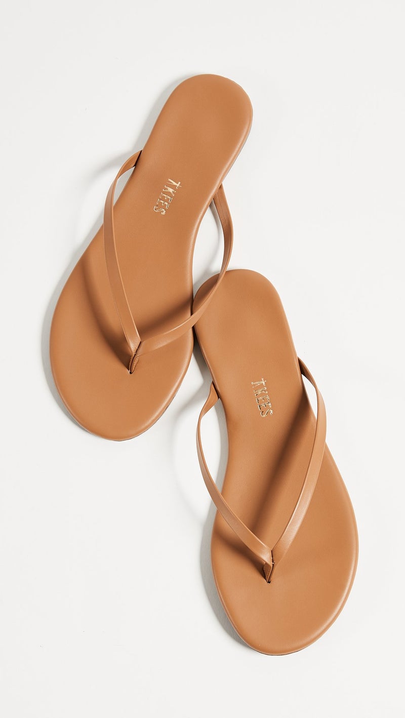 TKEES Women's Foundations Flip Flop, Au Naturale, 8 M US - Image 3