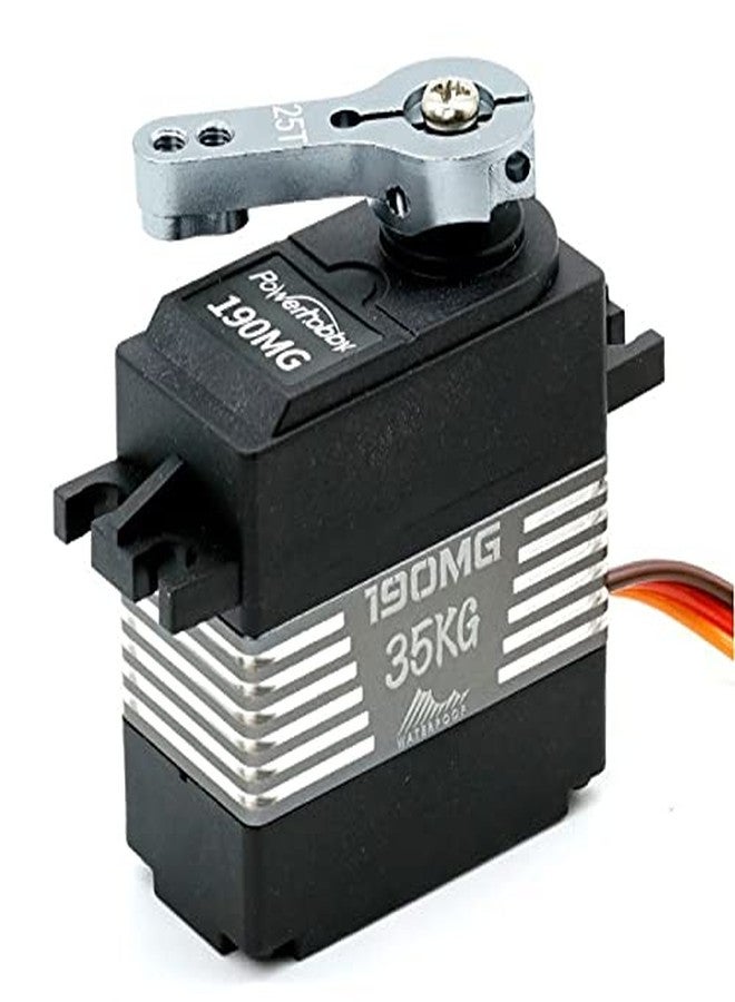 Power Hobbies Powerhobby 190MG 1/10 35kg High Torque Metal Gear Waterproof HV Servo - Image 1