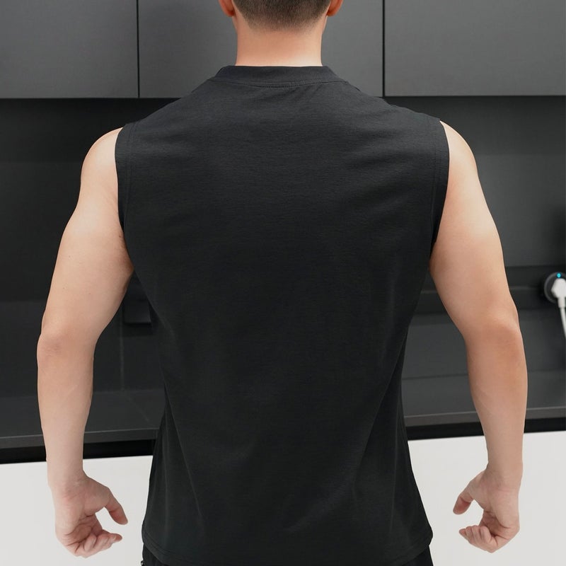 Men's Breathable Mesh Fitness Vest, Quick Dry, Sleeveless - Image 5