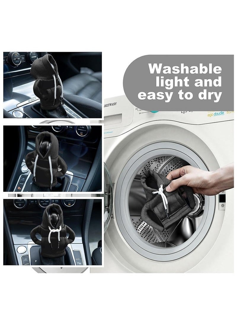 عطري هودي قير، غطاء أنيق صغير بحجم مناسب لناقل الحركة ولون اسود يضفي مزيدا من الفخامة لسيارتك - Image 5