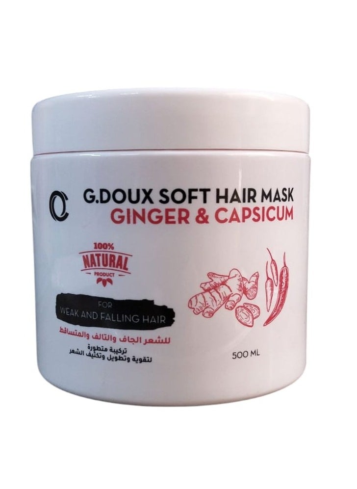 G.DOUX Hair Mask With Ginger&Capsicum - 500ml 