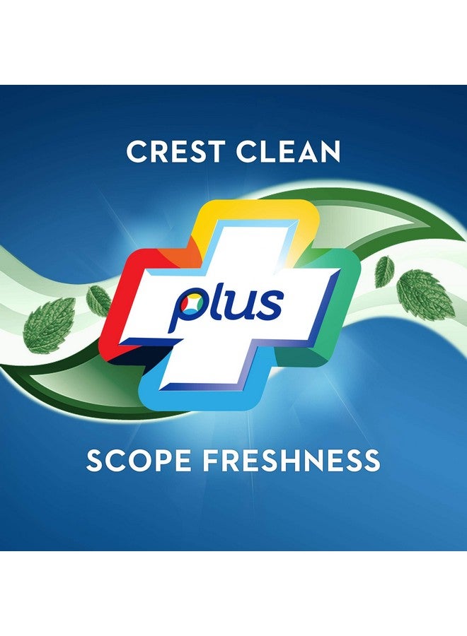 كرست معجون أسنان كريست كومبليت وايتنينج + سكوب، بنكهة النعناع، يدوم طويلًا، عبوة ثلاثية (3 أنابيب، 5.4 أونصة)، 16.2 أونصة - Image 4